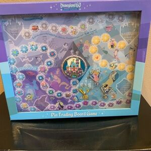 NWT Disney Disneyland 60th Diamond Anniversary Pin Trading Board Game